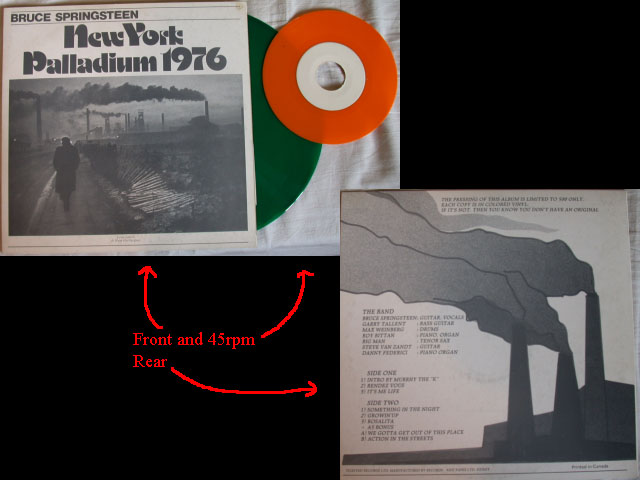 Bruce Springsteen - NEW YORK PALLADIUM 1976